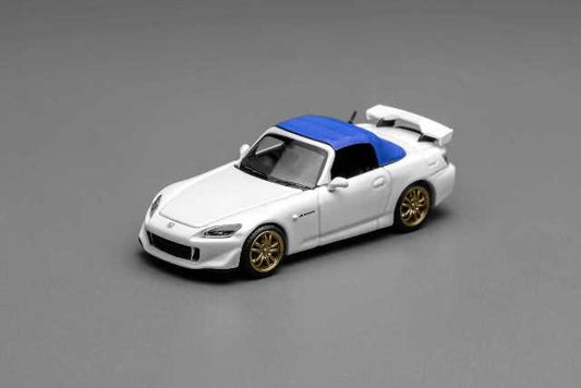 [ Pre-order ] M65108 MOTORHELIX 1:64 Scale Honda S2000 TYPE S Platinum White Pearl