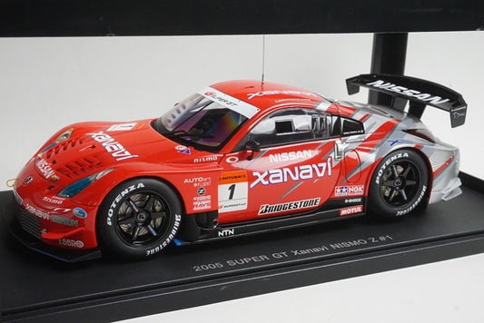 1:18 AUTOart 80377 80576 Nissan Fairlady Z Xanavi Nismo Super GT 2005 #1