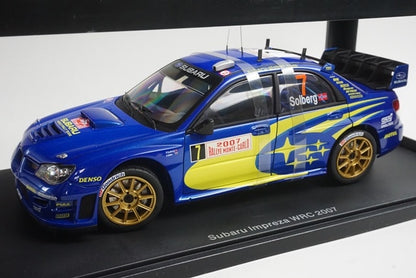 1:18 AUTOart 80790 Subaru Impreza WRC Monte Carlo Rally 2007 #7 P. Solberg
