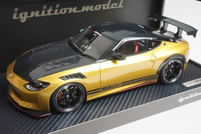 1:18 ignition model IG3380 Nissan TOP SECRET Fairlady Z (RZ34) Gold