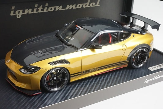 1:18 ignition model IG3380 Nissan TOP SECRET Fairlady Z (RZ34) Gold