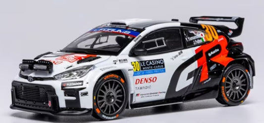 RAM983 ixo 1:43 Toyota GR Yaris Rally2 2025 Rally Monte Carlo #30 Y. Yamamoto / J. Fulton
