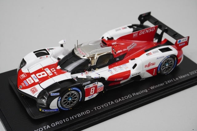 1:43 Spark 43LM22 Toyota GR010 Hybrid Gazoo Racing Le Mans 24H 2022 #8 model car