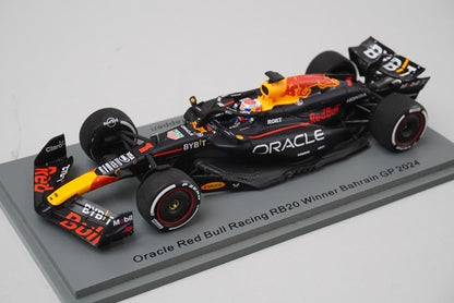 1:43 Spark S9519 Oracle Red Bull Racing RB20 Bahrain GP 2024 #1 model car