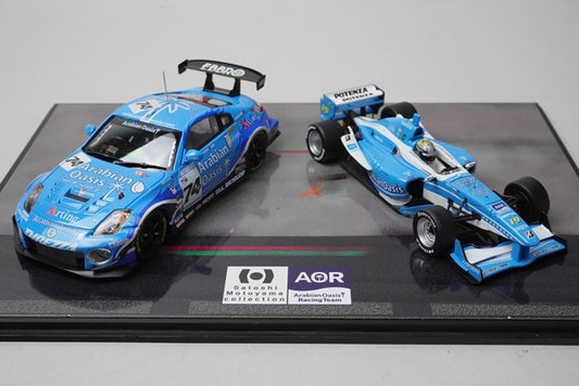 1:43 EBBRO AOR Custom Arabian Oasis Racing Team Memorial model Set model car