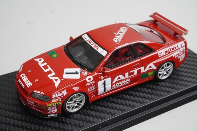 1:43 ignition model IG0067 Nissan ALTIA GT-R Super Taikyu 1999 #1 model car