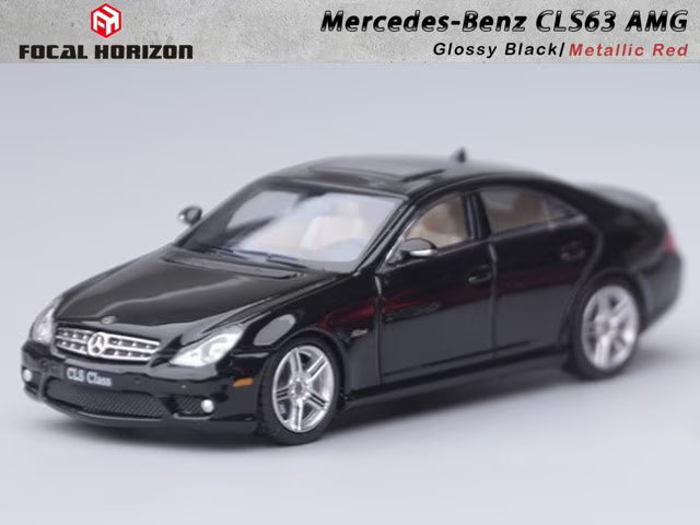 Focal Horizon FH 1:64 Mercedes CLS 63 AMG Mk1 C219 Glossy Black