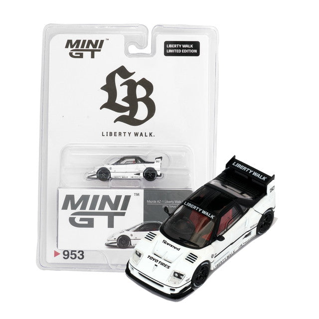 MC266-AZWH TSM MINI-GT 1:64 LB-WORKS LB40 AZ1 LBWK blister pack
