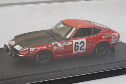 1:43 ignition model IG0214 Nissan Datsun 240Z Monte Carlo 1971 #62