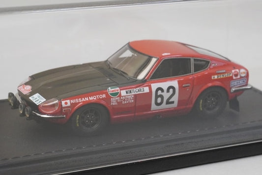 1:43 ignition model IG0214 Nissan Datsun 240Z Monte Carlo 1971 #62