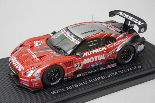 1:43 EBBRO P425 Nissan Motul Autech GT-R Super GT500 Rd.3 Fuji 2010 #23