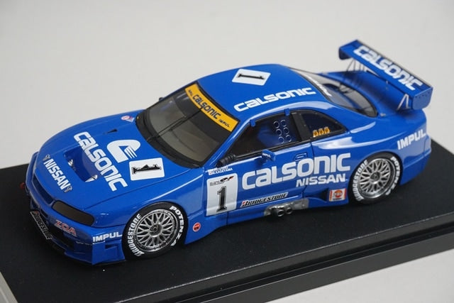 1:43 HPI 44769 Ebro Custom Nissan Calsonic Skyline GT-R JGTC Sugo 1996 #1 model car