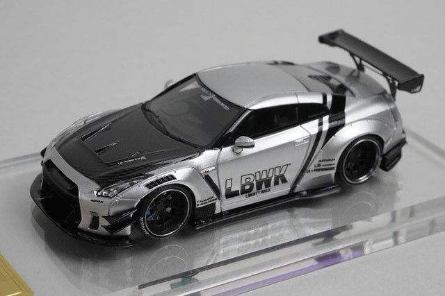 1:64 ignition model IG2369 Nissan LB-WORKS GT-R R35 Type 2 Silver