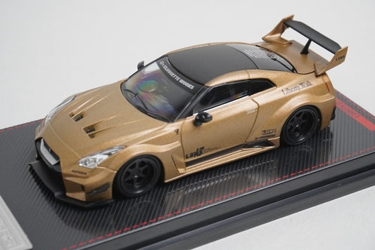 1:64 ignition model IG2383 Nissan LB WORKS 35GT-RR Matte Gold