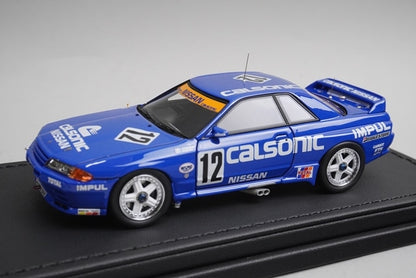 1:43 ignition model IG2979 Nissan Calsonic Skyline JTC 1990 #12 model car