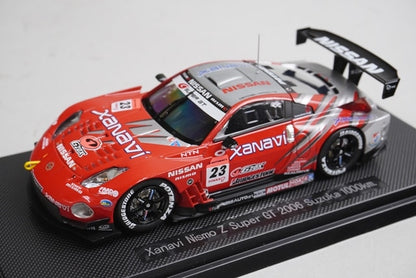 1:43 EBBRO 43829 Nissan Xanavi Nismo Z Super GT 1000km Suzuka 2006 #23 model car