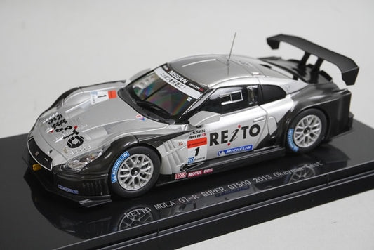 1:43 EBBRO 44945 Nissan Leito Mora GT-R Super GT500 Okayama Test 2013 #1 model car