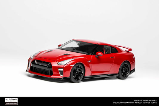 M83511 MOTORHELIX 1:18 Nissan GT-R (R35) Track Edition Engineered By NISMO 2020 Vibrant Red