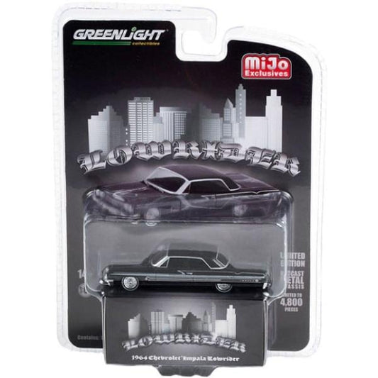 51462 GreenLight 1:64 Chevrolet 1964 Impala Lowrider Black (North America only)