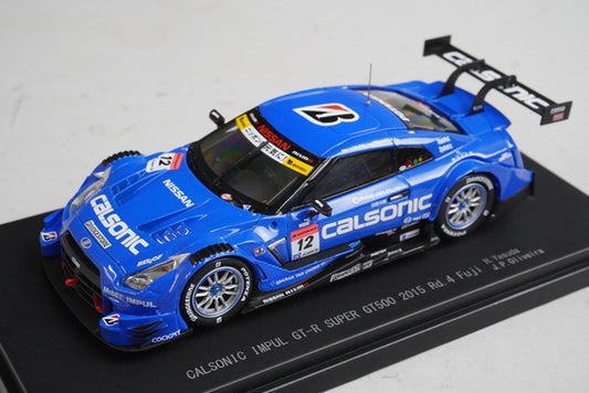 1:43 EBBRO 45278 Nissan Calsonic Impul GT-R Super GT500 Rd.4 Fuji 2015 #12 model car
