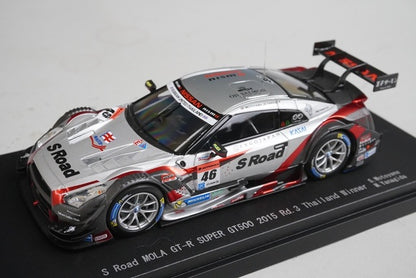 1:43 EBBRO 45262 Nissan S-Road Mora GT-R Super GT500 Rd.3 Thailand 2015 #46