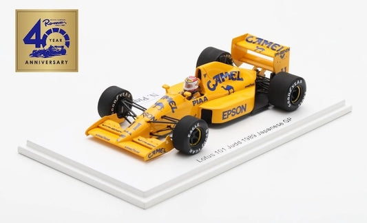 ROMU072 Spark 1:43 ROM Custom Lotus 101 Judd Japanese Grand Prix 1989 N. Piquet 40th Anniversary Package