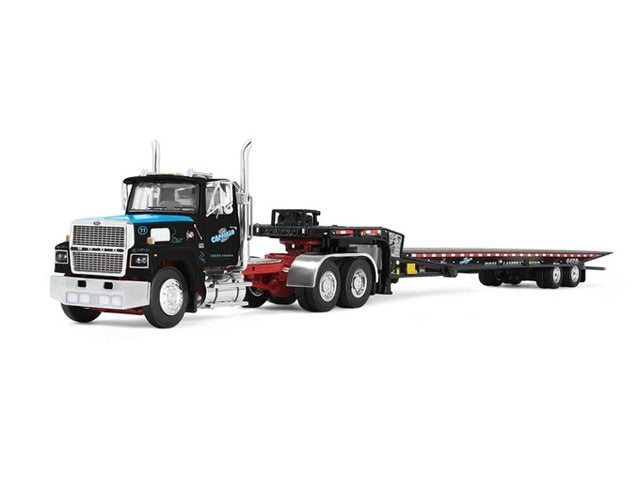 [ Pre-order ] 69-2174 KILOworks × DCP 1:64 Ford LTL 9000 Day Cab & Landol 440B-50CA トレーラー 付き Legacy'm Series #3 -Cappello Heavy Transport