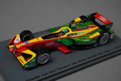 1:43 Spark 43FE03 ABT Schaeffler Audi Sport Formula Montreal ePrix Season 3 2016-2017 #11