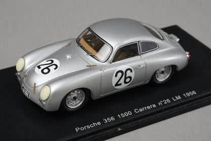 1:43 Spark S1351 Porsche 356 1500 Carrera Le Mans 1956 #26 model car