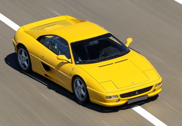 [ Pre-order ] P18140B BBR 1:18 Ferrari F355 Berlinetta Manual Gear Giallo Modena (Includes Clear Case)