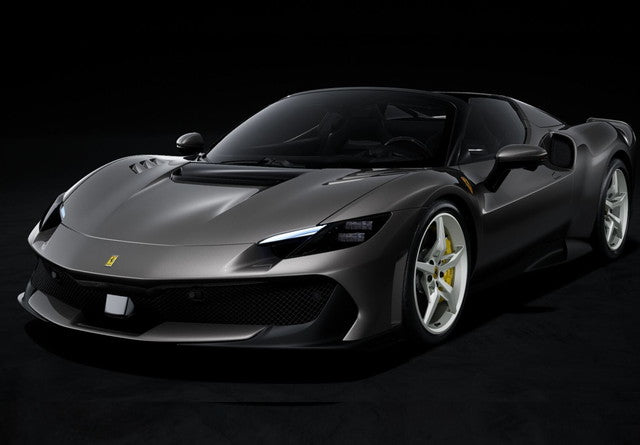 [ Pre-order ] P18270C BBR 1:18 Ferrari 296 Speciale A Grigio Ferro (Includes Clear Case)