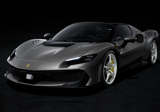 [ Pre-order ] P18270C BBR 1:18 Ferrari 296 Speciale A Grigio Ferro (Includes Clear Case)