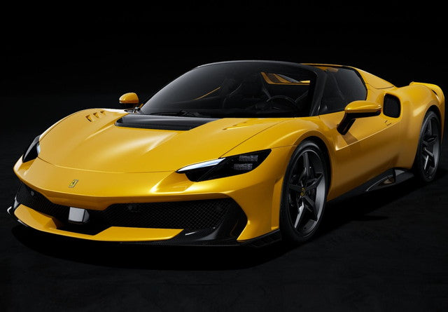 [ Pre-order ] P18270E BBR 1:18 Ferrari 296 Speciale A Giallo Tristrato (Includes Clear Case)