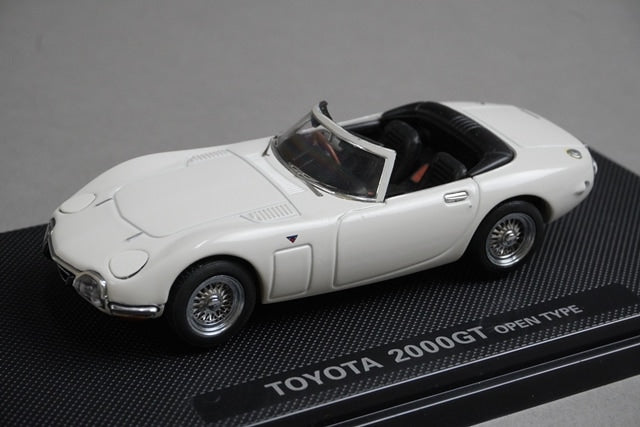 1:43 EBBRO 21101 Tomytec Custom Toyota 2000GT Open Type model car