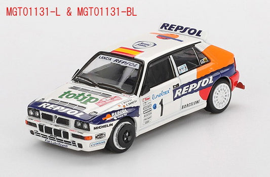 MGT01131-L TSM MINI-GT 1:64 Lancia Delta HF Integrale Evoluzione Monte Carlo Rally 1993 #1 (Left-hand drive)