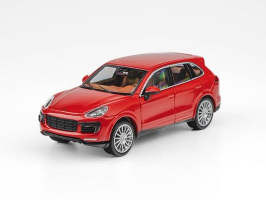 [ Pre-order ] DM Model 1:64 Porsche Cayenne Turbos 2014 Ferrari Red
