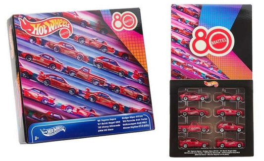GK09-9866 Hot Wheels Mattel 80th Anniversary 8 Pack Multipack model car