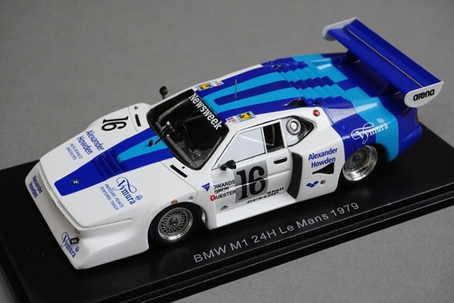 1:43 SPARK S6418 BMW M1 Le Mans 24H 1979 #16 model car