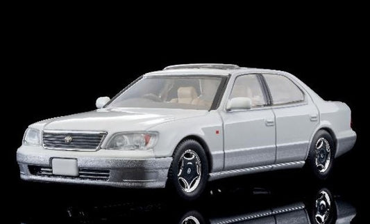 [ Pre-order ] LV-N356a TOMYTEC 1:64 Toyota Celsior C Spec F Package (Pearl White/Silver) 1997 Model 333869