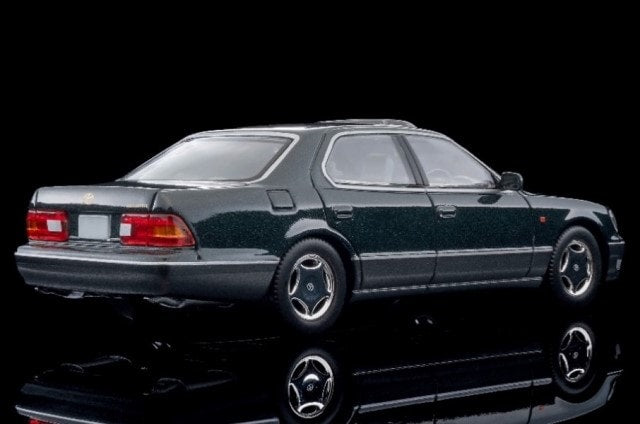[ Pre-order ] LV-N356b TOMYTEC 1:64 Toyota Celsior C Spec F Package (Green/Gray) 1997 Model 337638