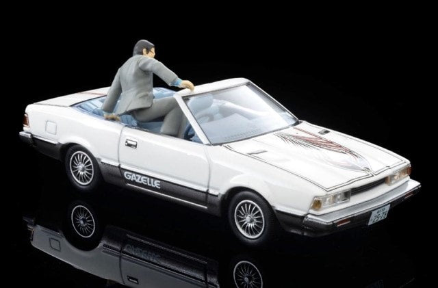 [ Pre-order ] LV-N Movie Stars 02 TOMYTEC 1:64 Seibu Keisatsu Gazelle with Ken Kogure figure 335979