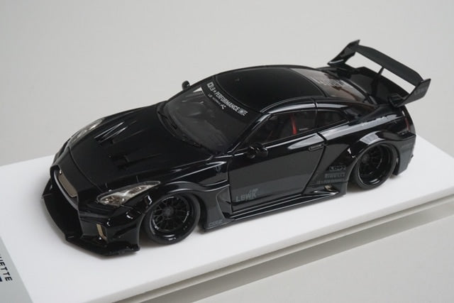 1:43 Make Up EIDOLON LB012C Nissan LBWK LB-Silhouette Works GT 35GT-RR Black