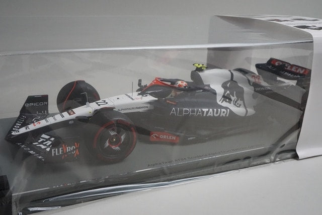 1:18 SPARK 18S887 AlphaTauri AT04 Scuderia Bahrain GP 2023 #22 model car