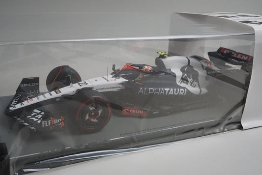 1:18 SPARK 18S887 AlphaTauri AT04 Scuderia Bahrain GP 2023 #22 model car