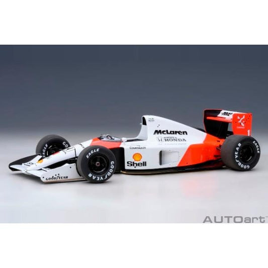 89140 AUTOart 1:18 McLaren Honda MP4/6 Japanese Grand Prix 1991 #1 Ayrton Senna *McLaren logo included