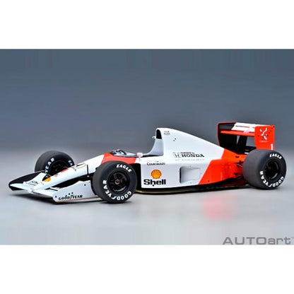 89150 AUTOart 1:18 McLaren Honda MP4/6 Japanese GP 1991 #1 A. Senna model car