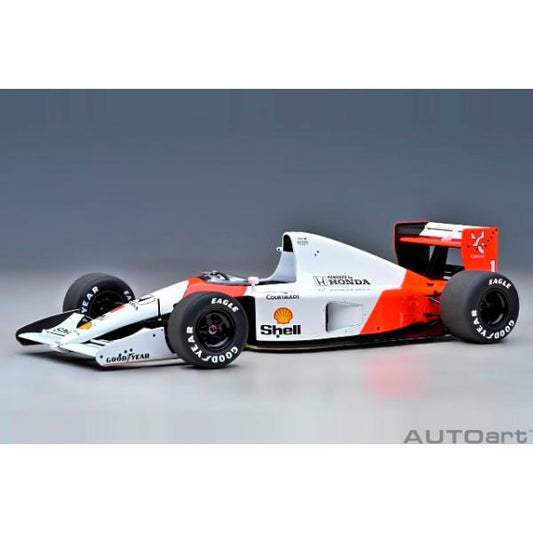 89150 AUTOart 1:18 McLaren Honda MP4/6 Japanese GP 1991 #1 A. Senna model car