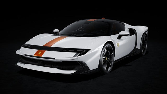 [ Pre-order ] FE047B MR 1:18 Ferrari 849 Testarossa Bianco Italia model car