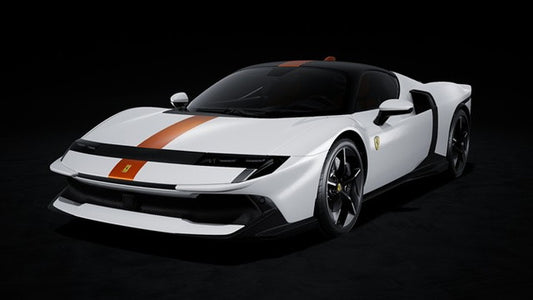 [ Pre-order ] FE047B MR 1:18 Ferrari 849 Testarossa Bianco Italia model car