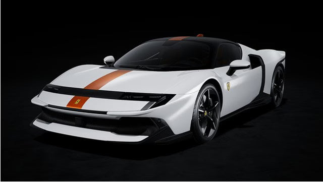 [ Pre-order ] LS562B LOOKSMART 1:43 Ferrari 849 Testarossa Bianco Italia